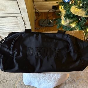 DKNY Black Duffel Bag for Men